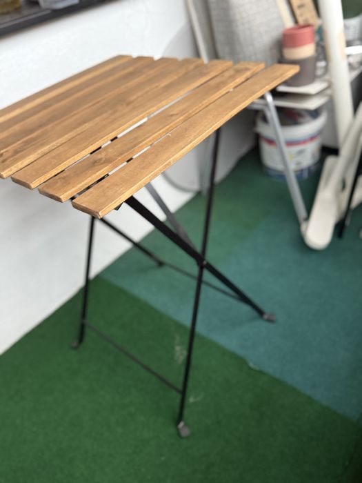 Stolik ogrodowy ikea skladany tarno