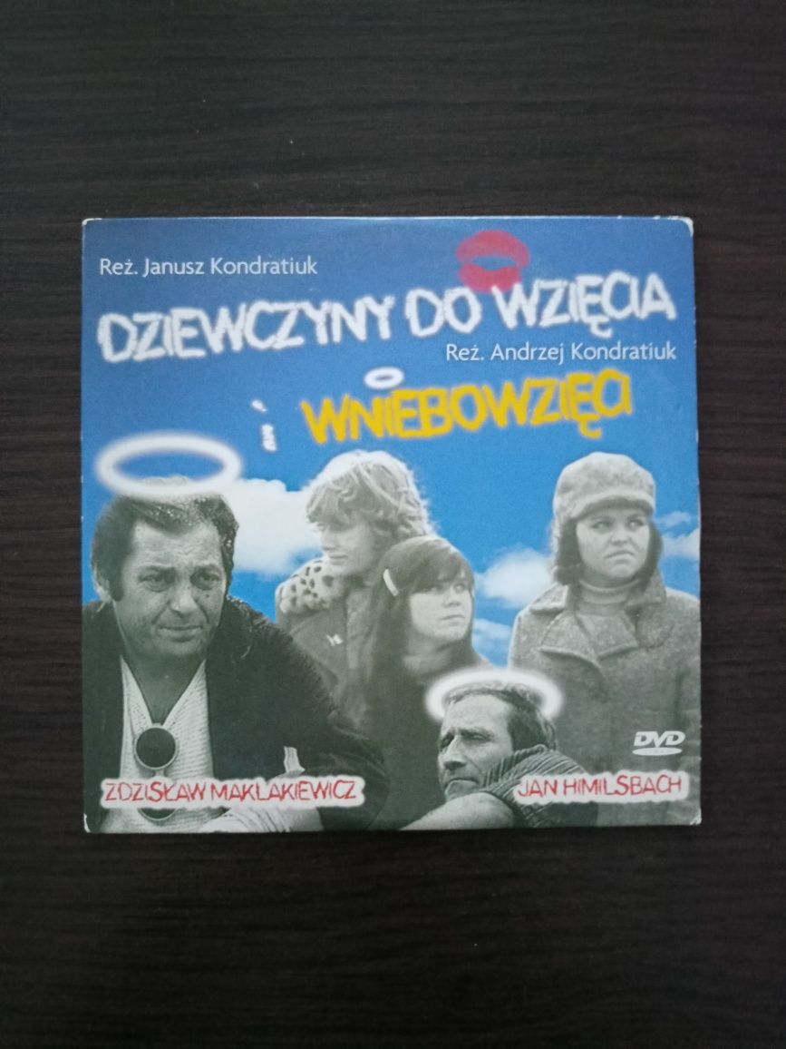 Dziewczyny do wzięcia i Wniebowzięci - Filmy DVD STAN BARDZO DOBRY