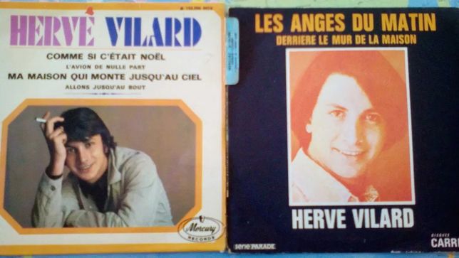 Hervé Vilard 2 singles 7,5€