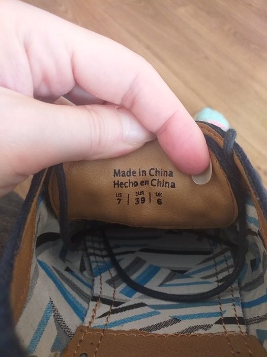 Młodzieżowe/męskie półbuty, oksfordki, rozmiar 39, granatowe NOWE!