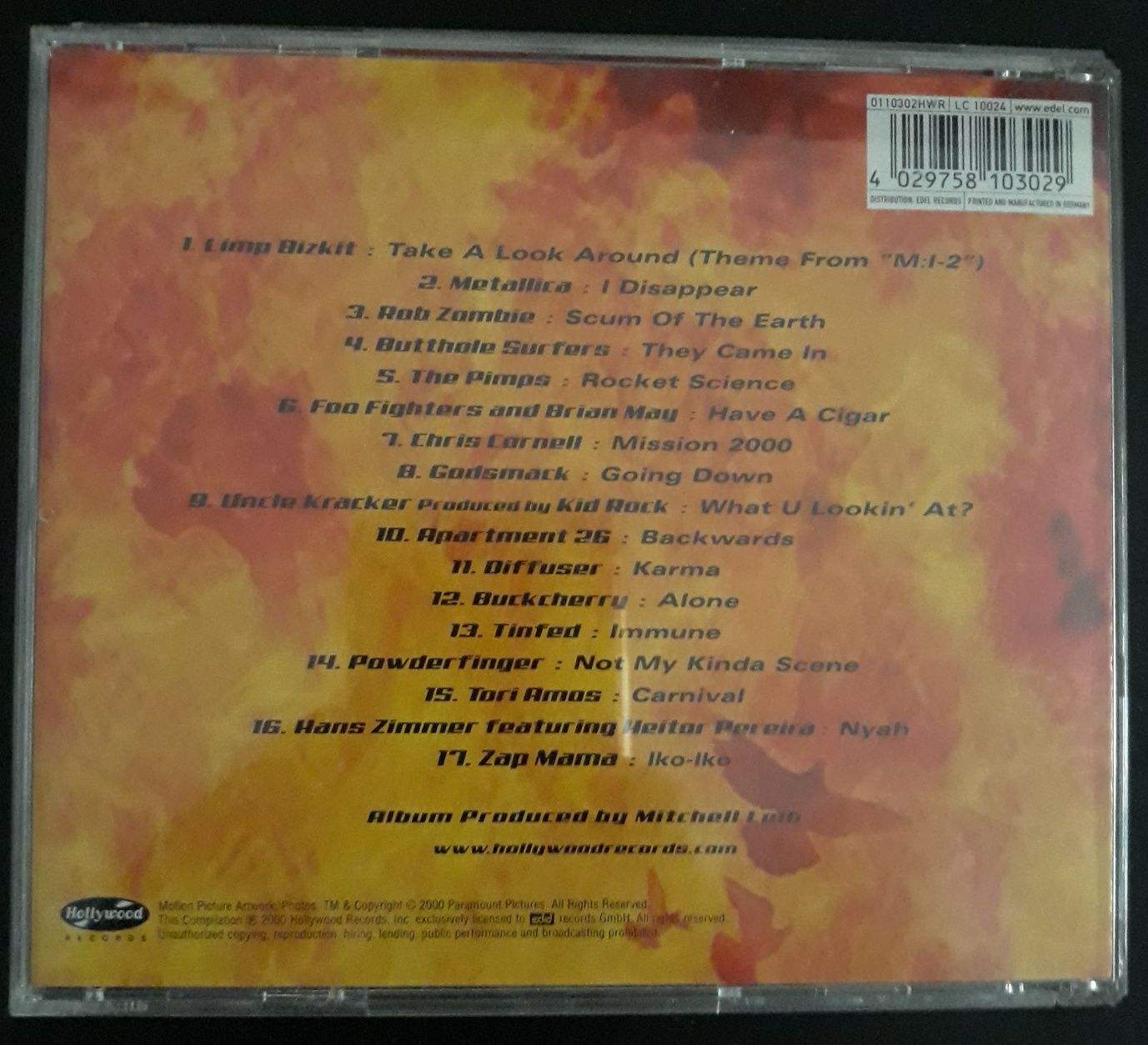 CD OST Mission Impossible 2