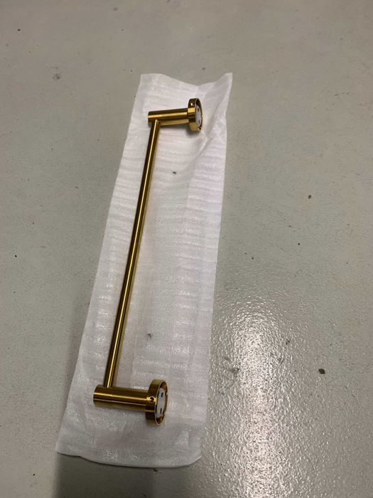 Wieszak łazienkowy na ręcznik OMNIRES (złoty szczotkowany)