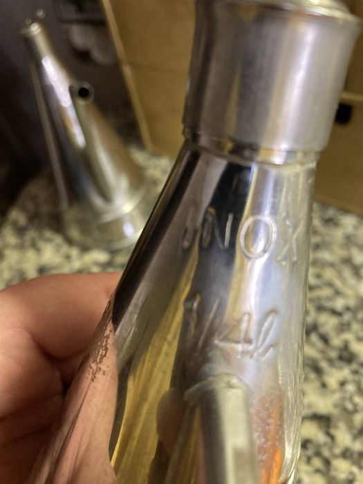 Galheteiros inox vintage