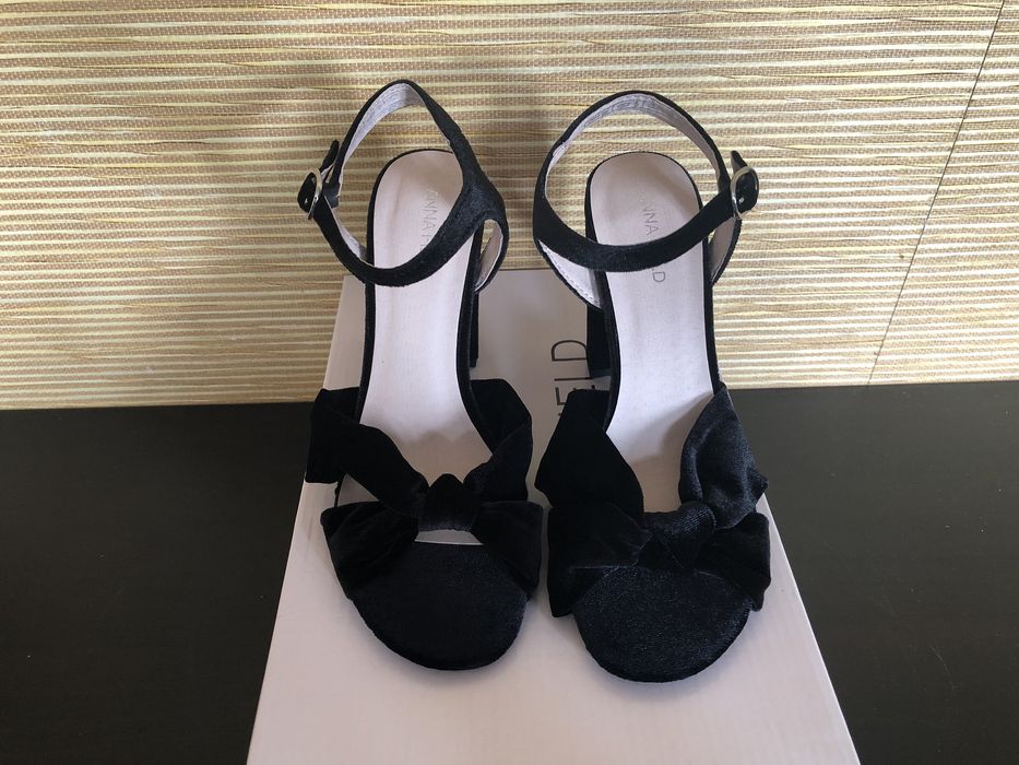 Buta Anna Field Sandały na obcasie r. 36 23cm Nowe obcas 9cm