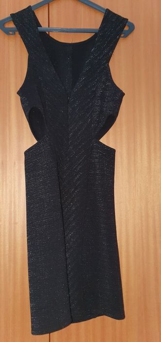 Vestido Preto Noite Bershka