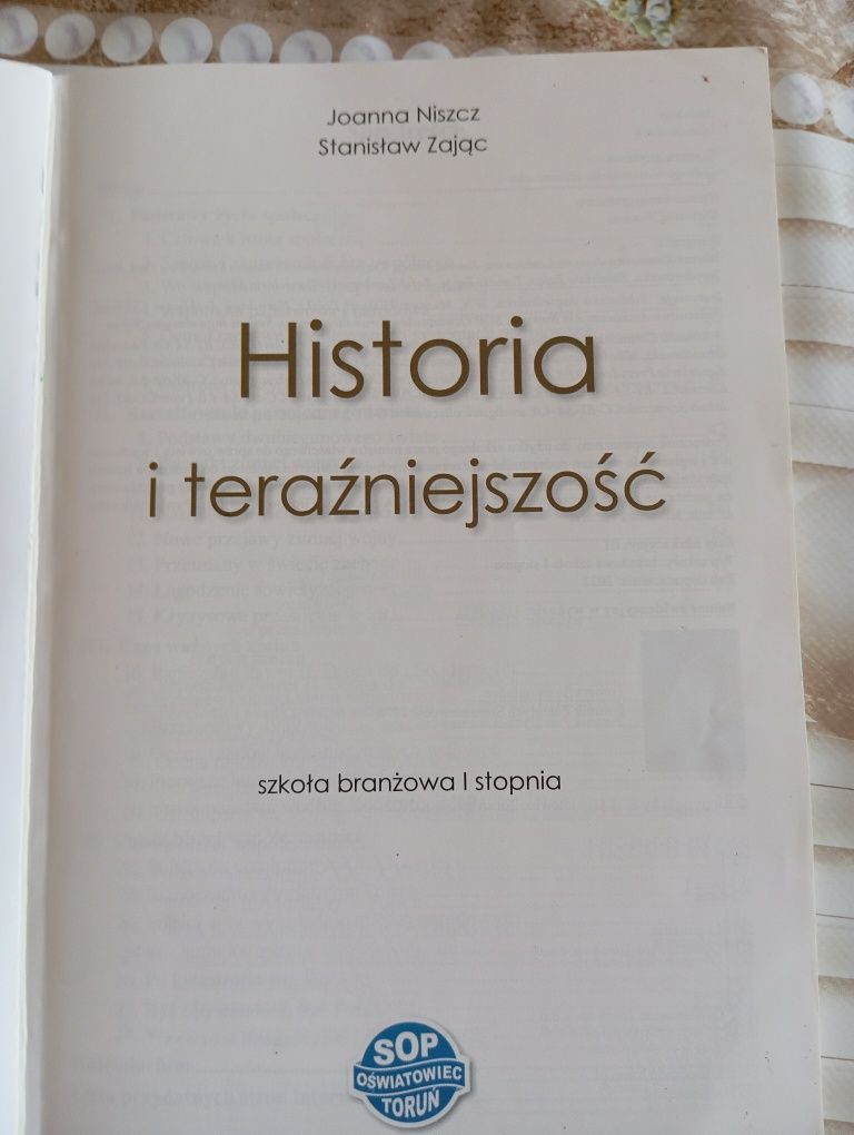 Historia i teraźniejszość szkoła branżowa I stopnia