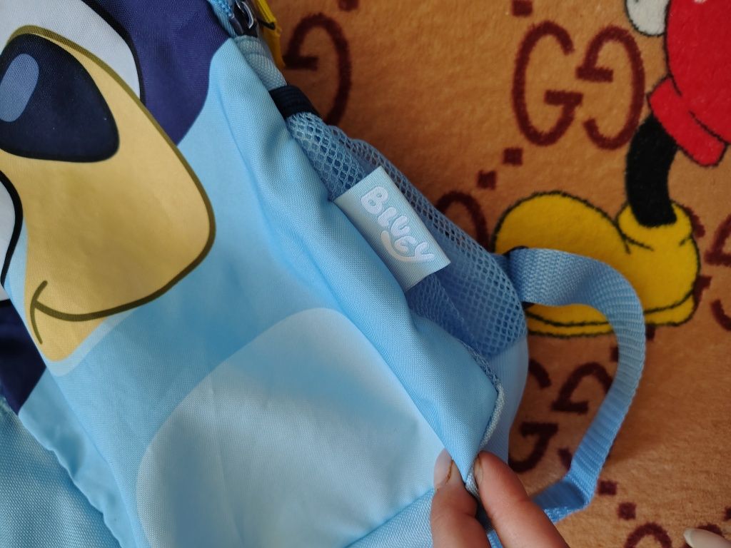 Plecaki bluey niebieskie
