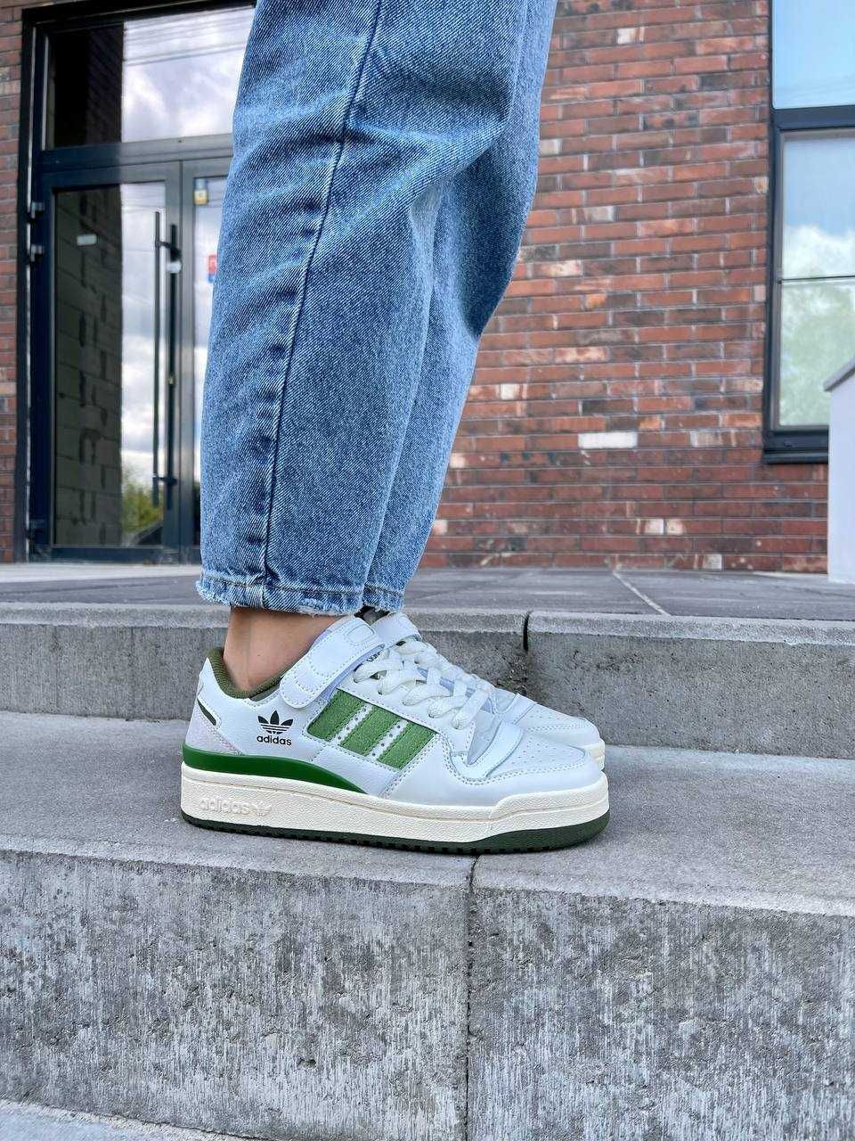 Жіночі кросівки Adidas Forum Low 84 ‘Crew Green’ унісекс (36-45 р.)