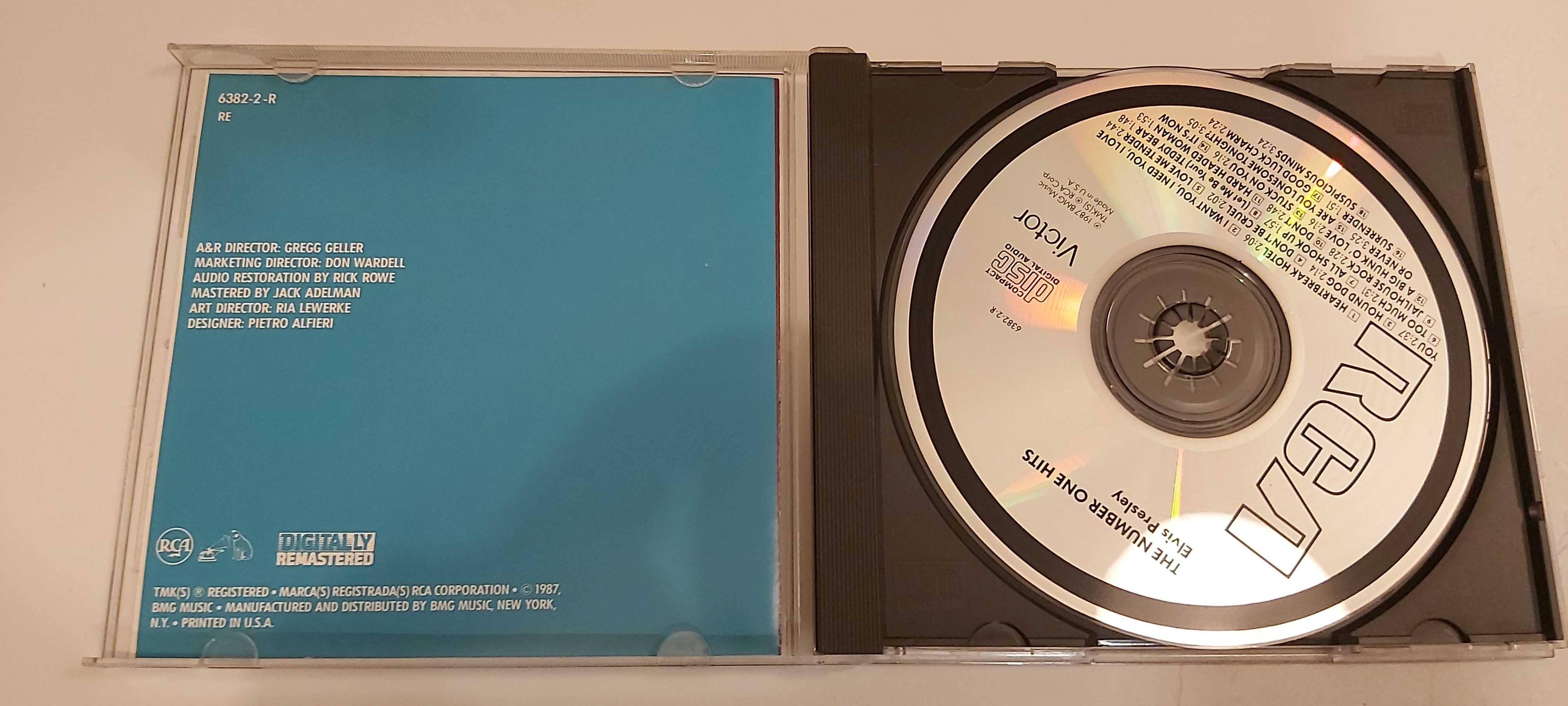 Płyta CD Elvis Presley - The Number One Hits