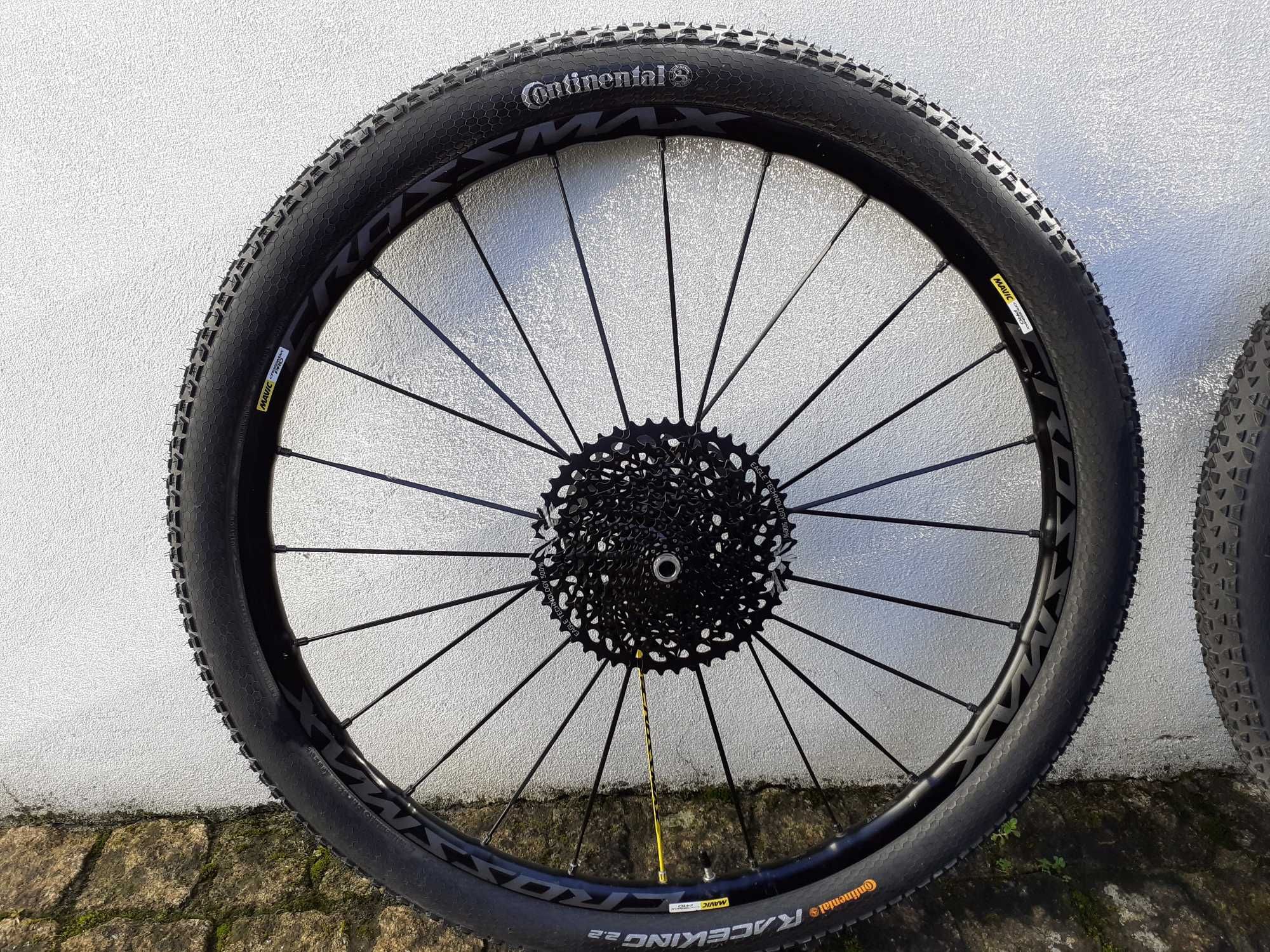 Roda Trás para Bicicleta BTT MTB Mavic CrossMax Pro 29er Completa