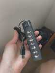 *COMO NOVO* Hub USB-A com 7 portas