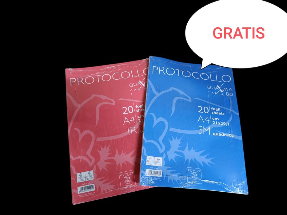 Segregator A4 Monocromo Blue do szkoły i biura