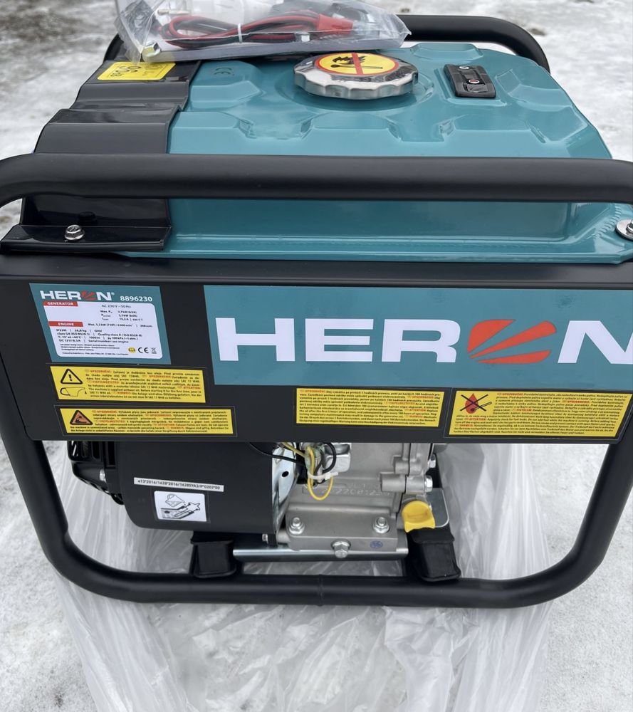 Генератор інверторний бензиновий HERON 3,7KBT