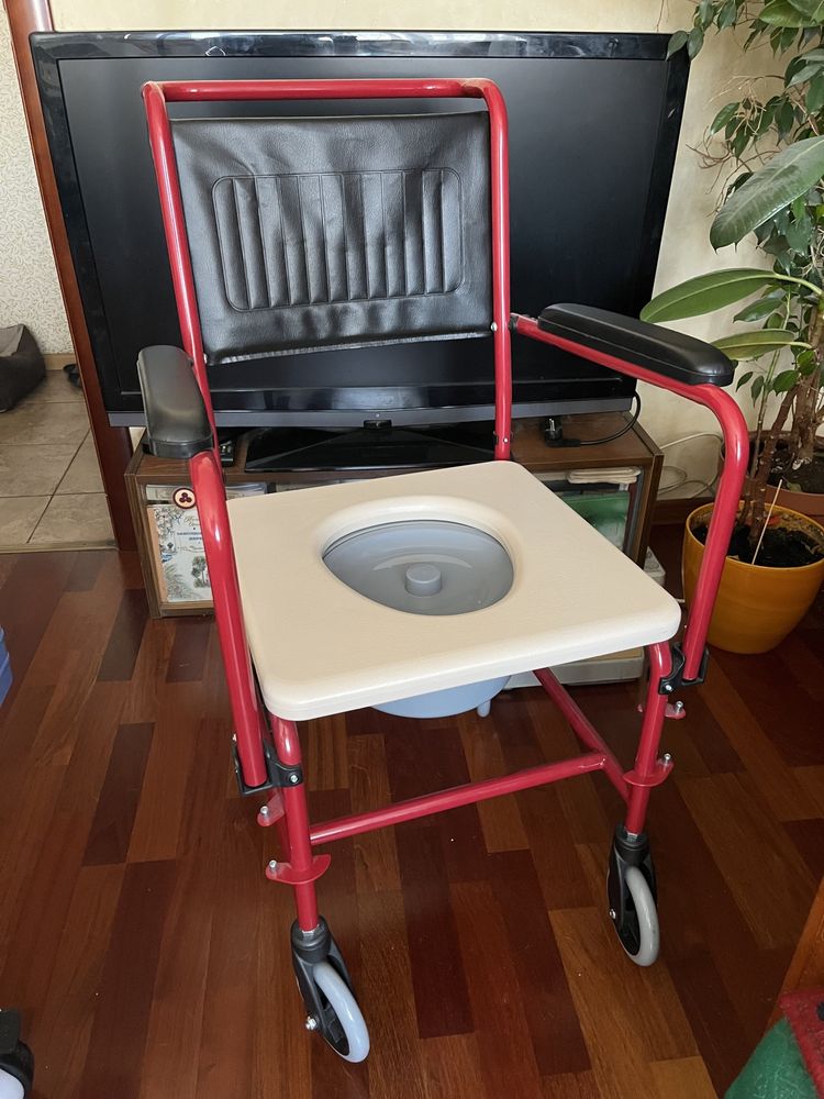 Кресло-стул с санитарной оснасткой (для инвалидов, инсультников)