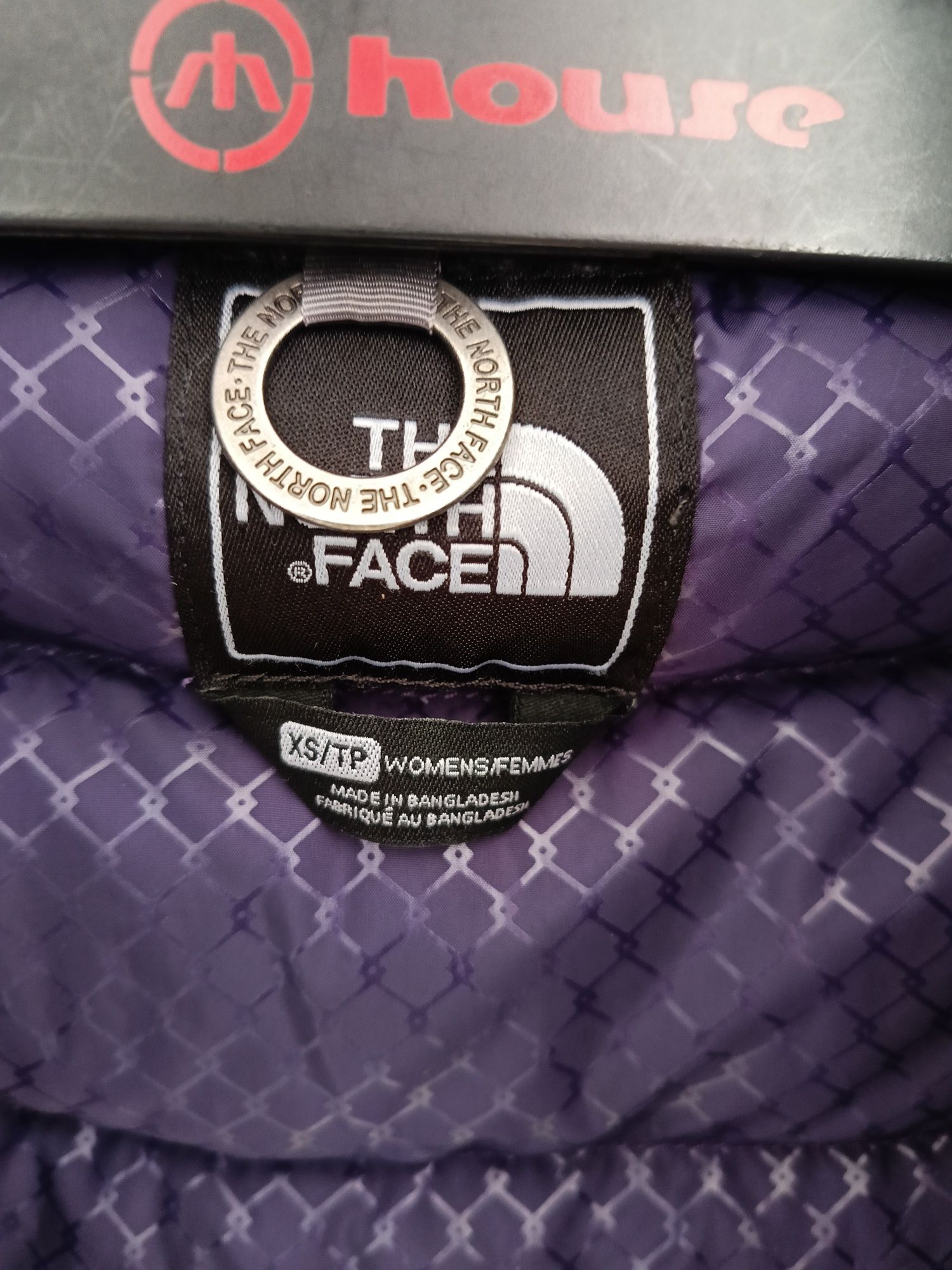 Kurtka The north face 550 XS fiolet