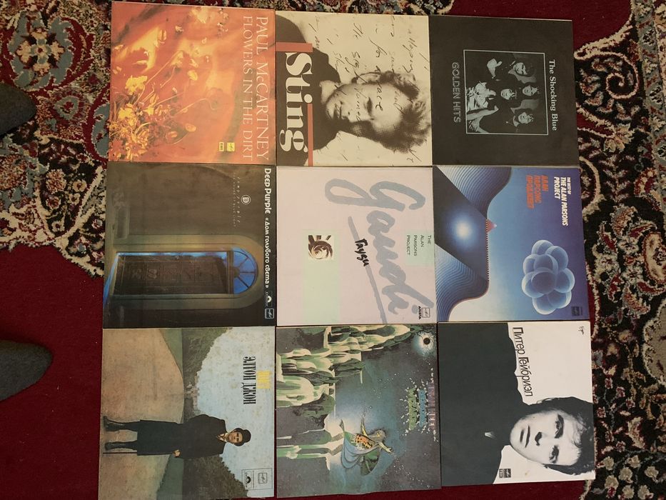 Грампластинки винил