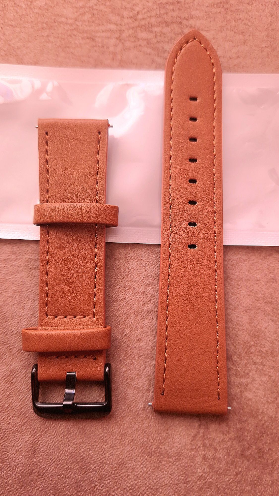 Bracelete 22mm em Pele c/ fecho fácil