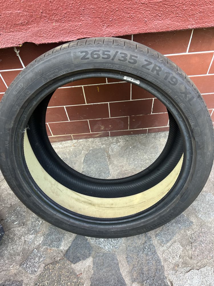 Opony continental 265/35/19 XL