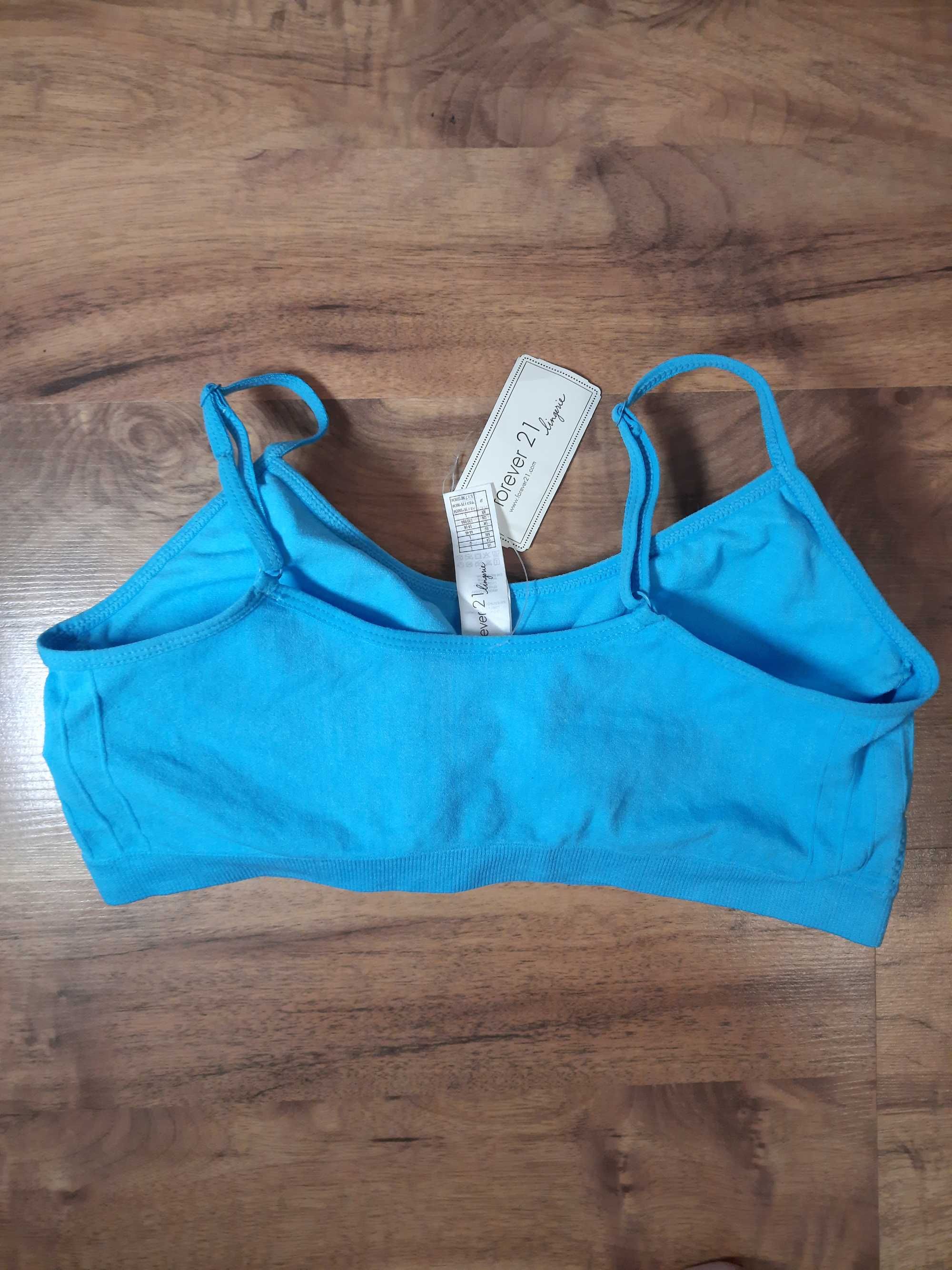 Stanik sportowy biustonosz crop top Forever 21 rozmiar L