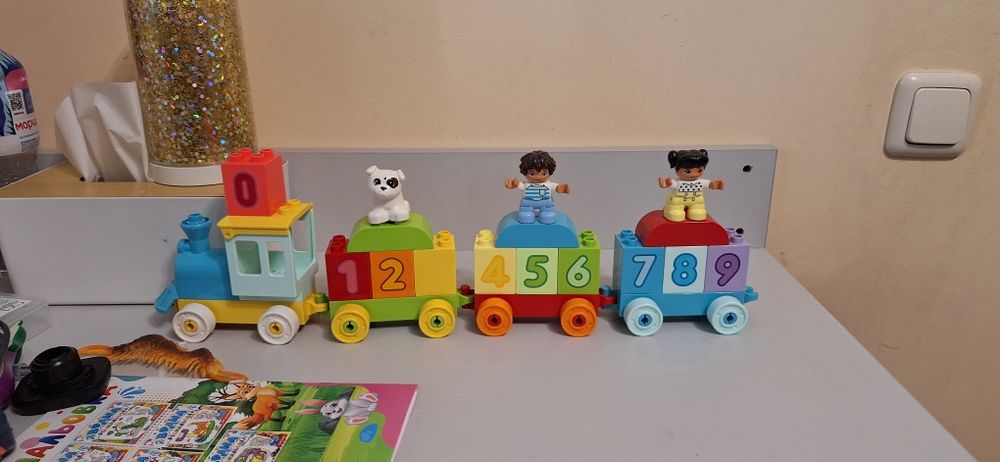 Лего дупло Потяг із цифрами