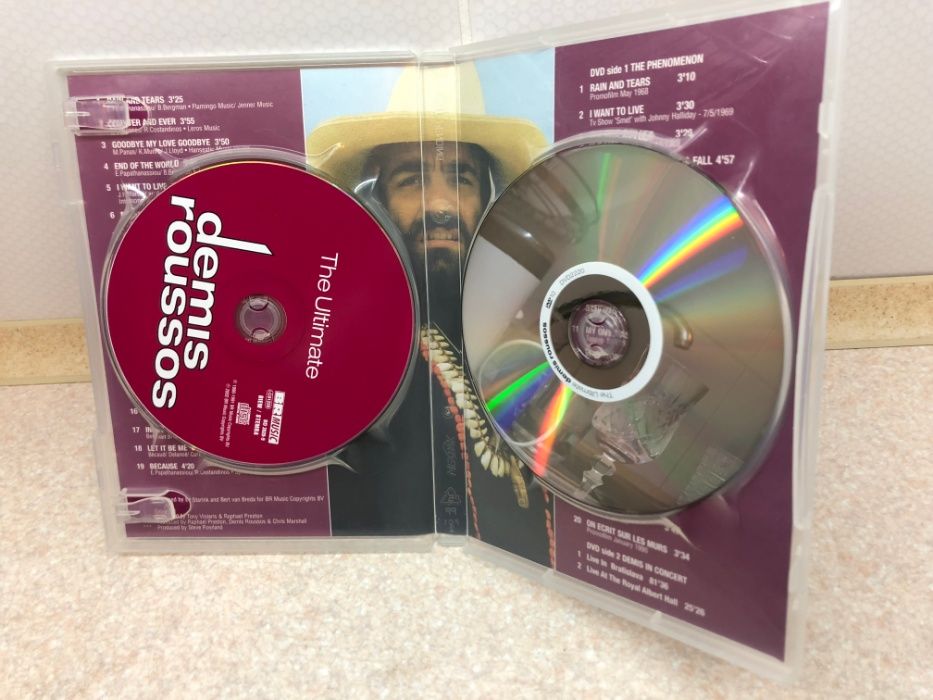 Фирменный CD+DVD/The Ultimate/Demis Roussos