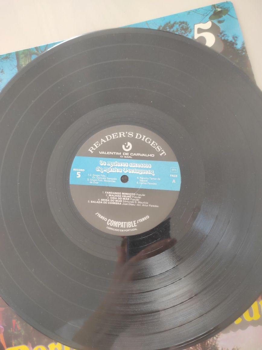 Disco Vinil - Folclore Popular - Rancho - Carlos Paredes