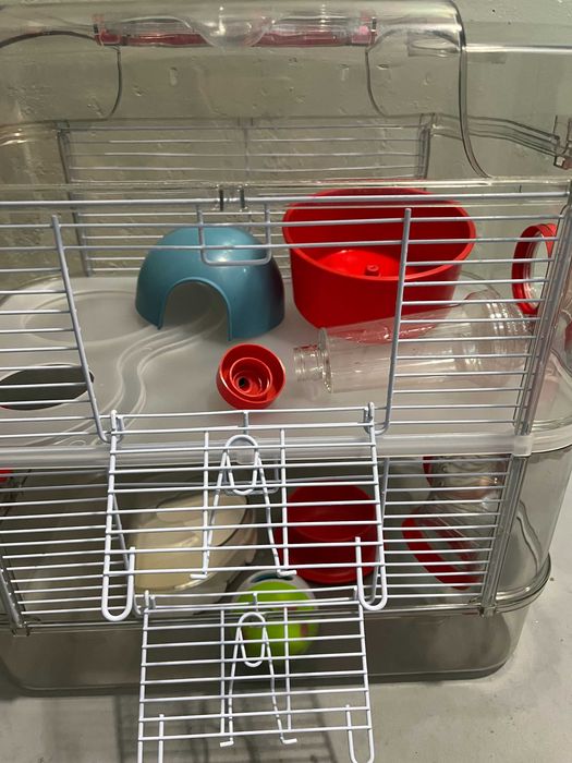 Gaiola Hamster Russo com acessórios