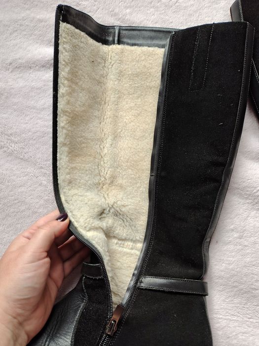 Жіночі чоботи чобітки теплі високі 39 розмір