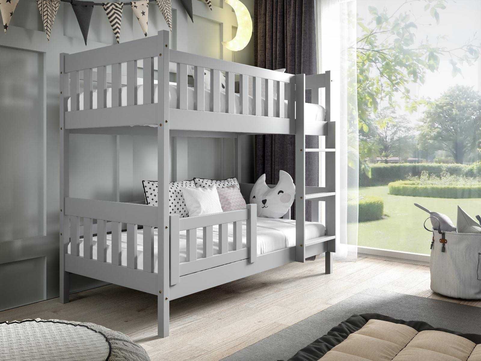 Łóżko dla 2 dzieci LILA 160x80 - materace GRATIS