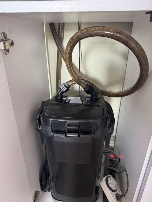 Akwarium 240L + szafka + filtr Aquael Ultramax 2000 + oświetlenie LED