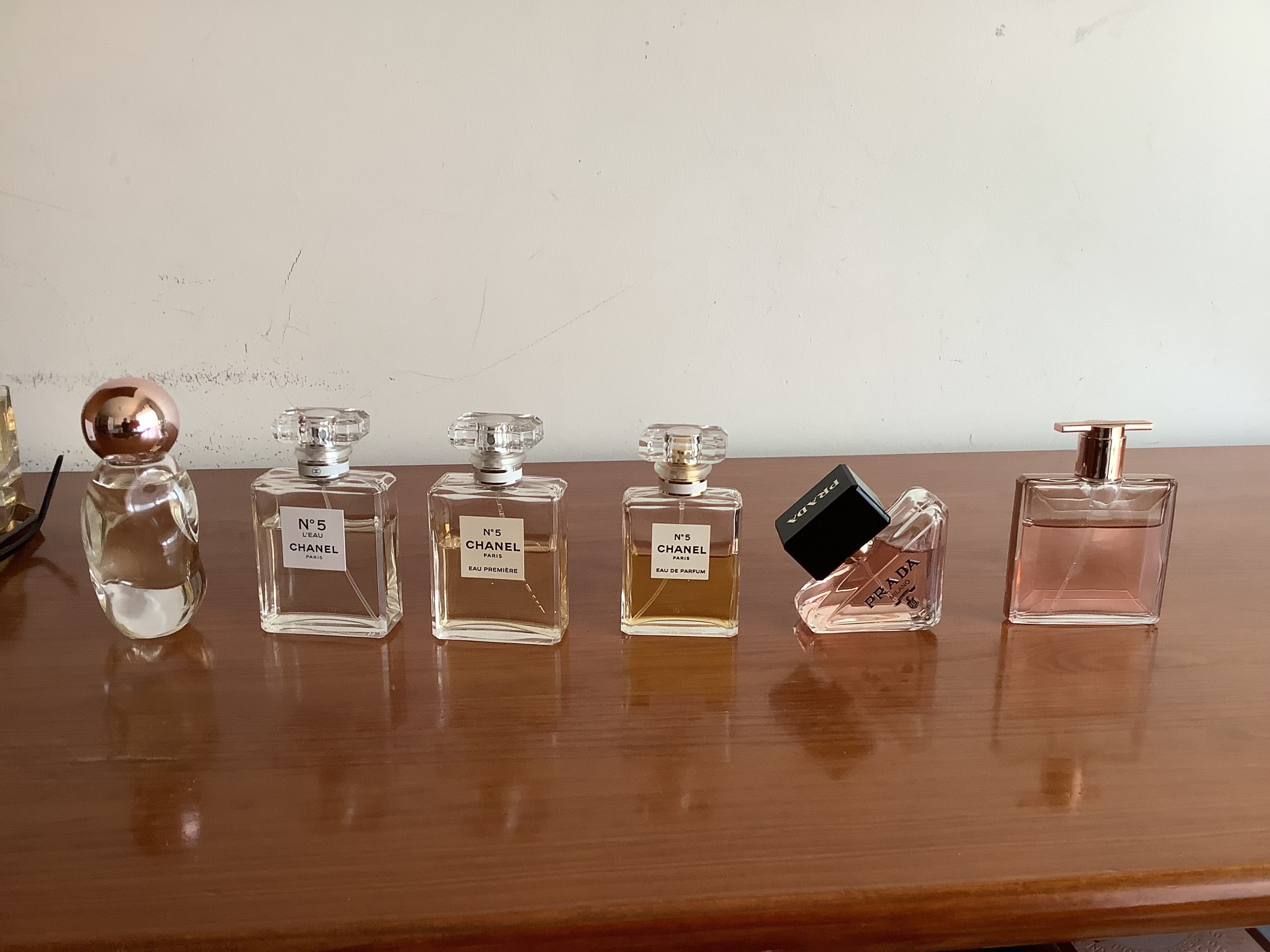 Coleção perfumes Chanel