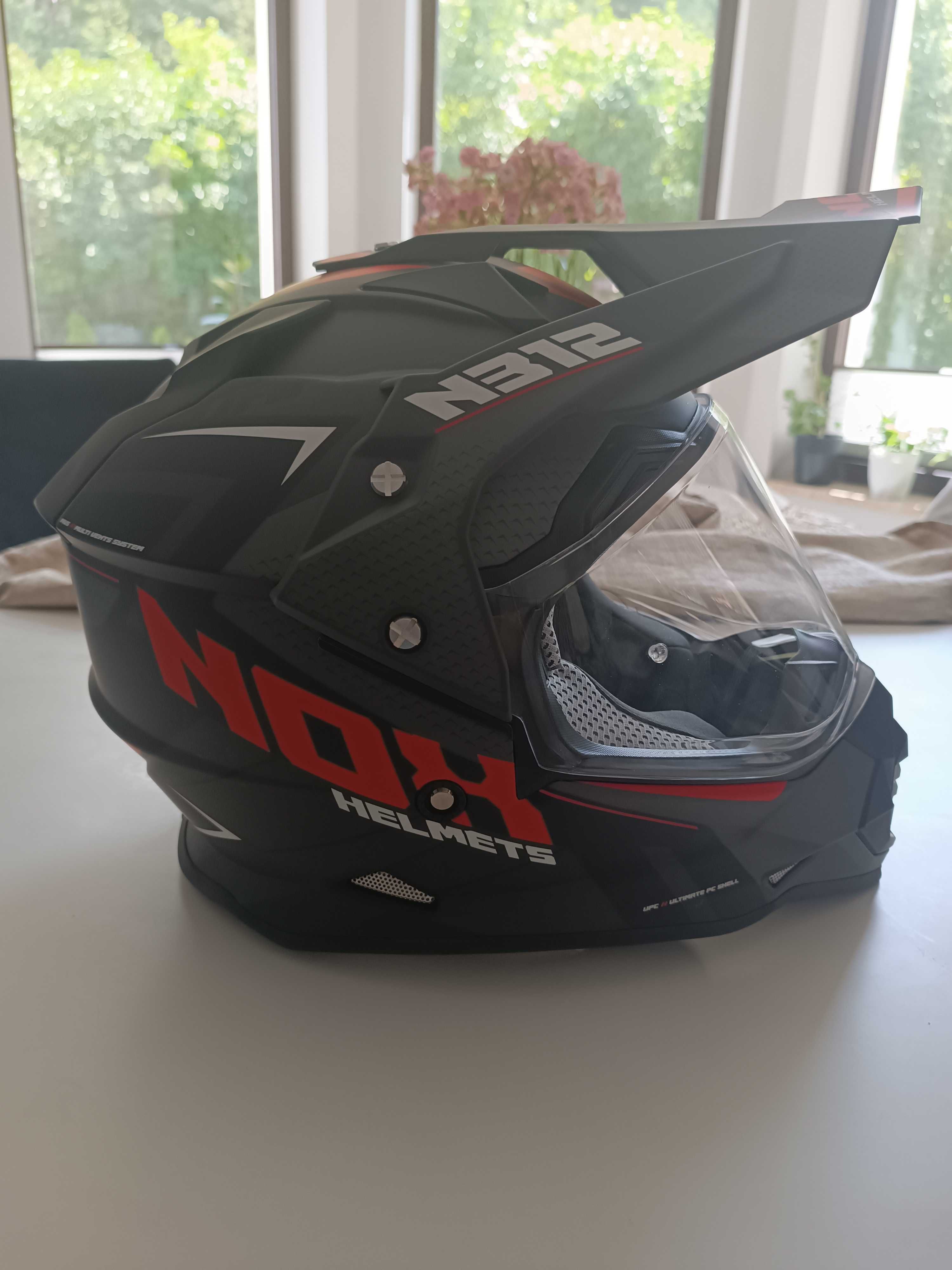Nowy kask nox n312 XXL oneal enduro cross motocyklowy blenda ariah