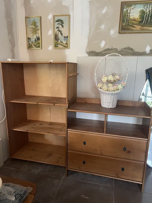 Komoda regał drewniane