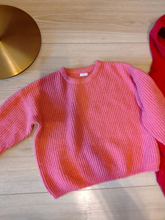 Zestaw 110/116/ spodnie Bluzka Sukienka sweter spódnica legginsy