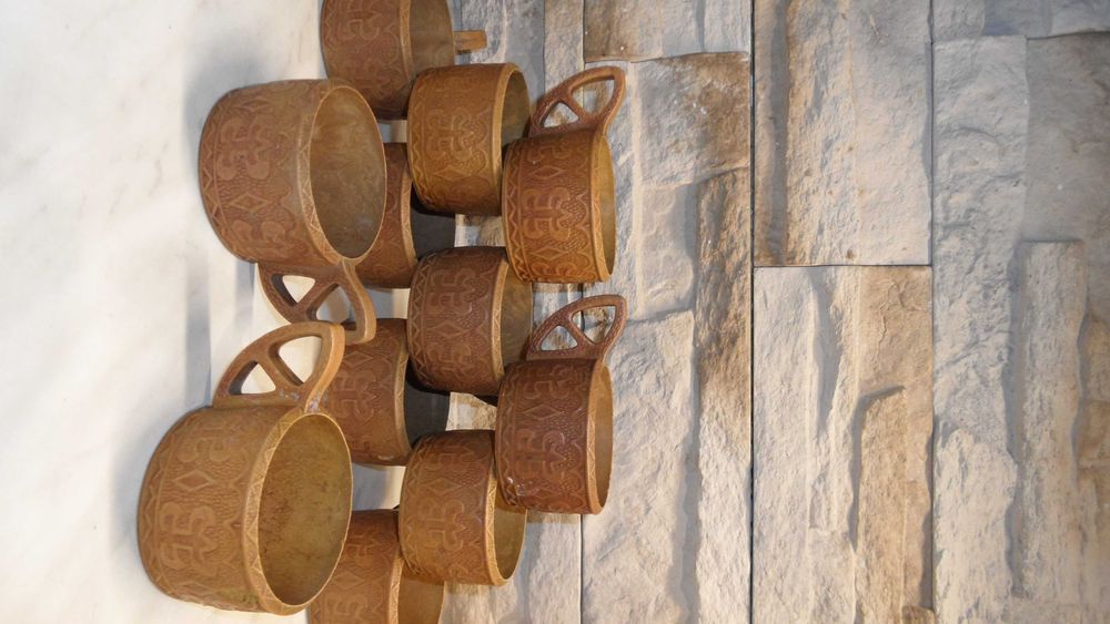 Koszyczki do szklanek PRL 10 sztuk