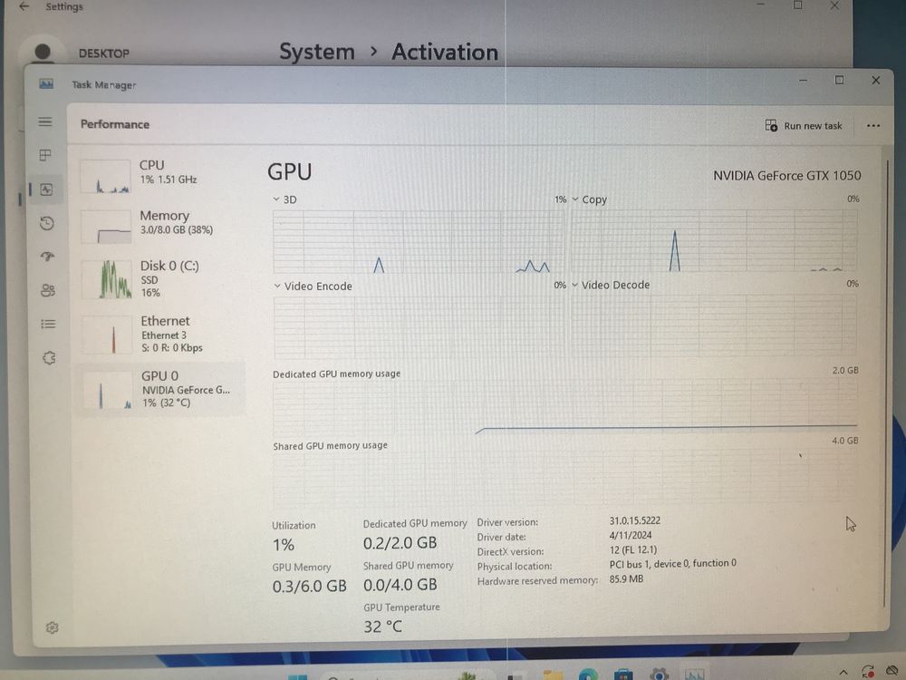 AMD (fx)8320-E/gtx 1050
