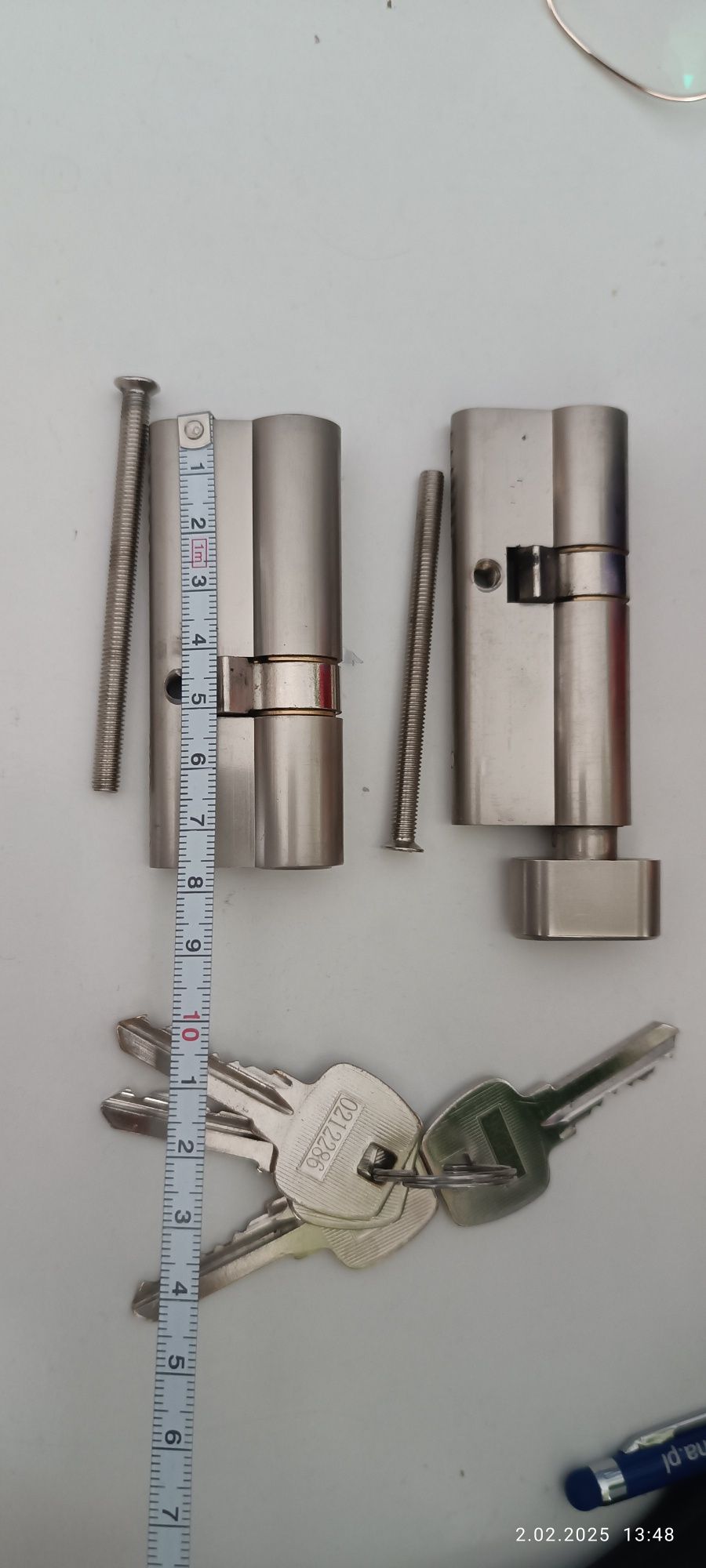 Wkładka system jednego klucza 30/45G