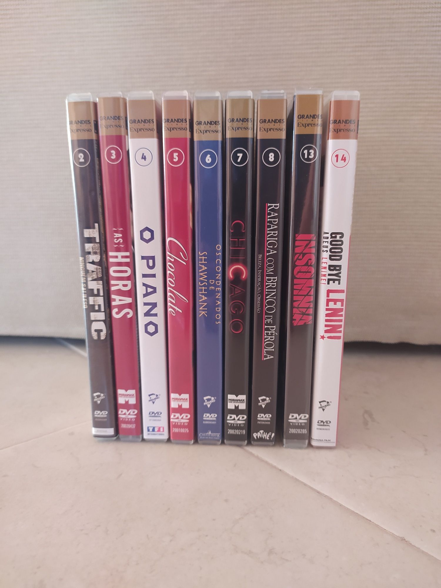 Coleção DVDs grandes filmes Expresso