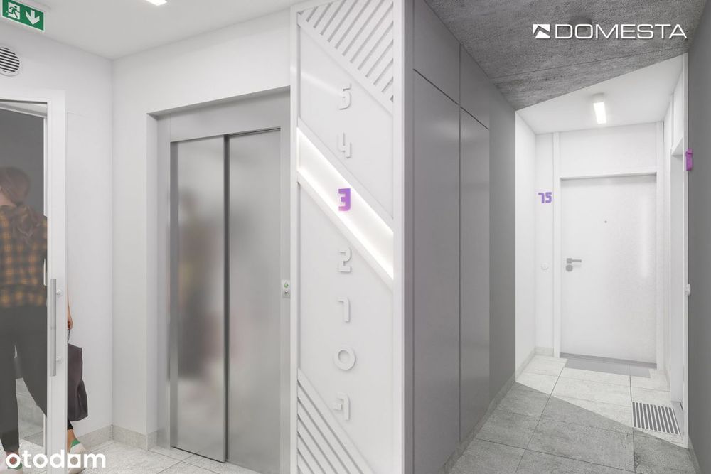 2-pokojowe mieszkanie 45m2 + balkon Bez Prowizji