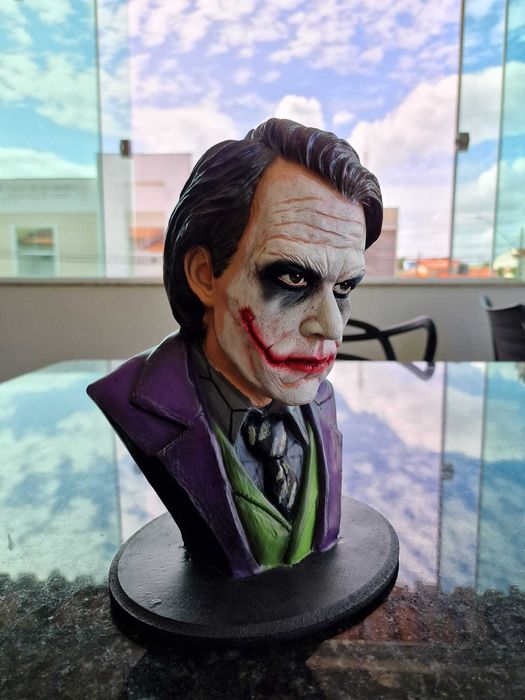 Busto Joker em Resina