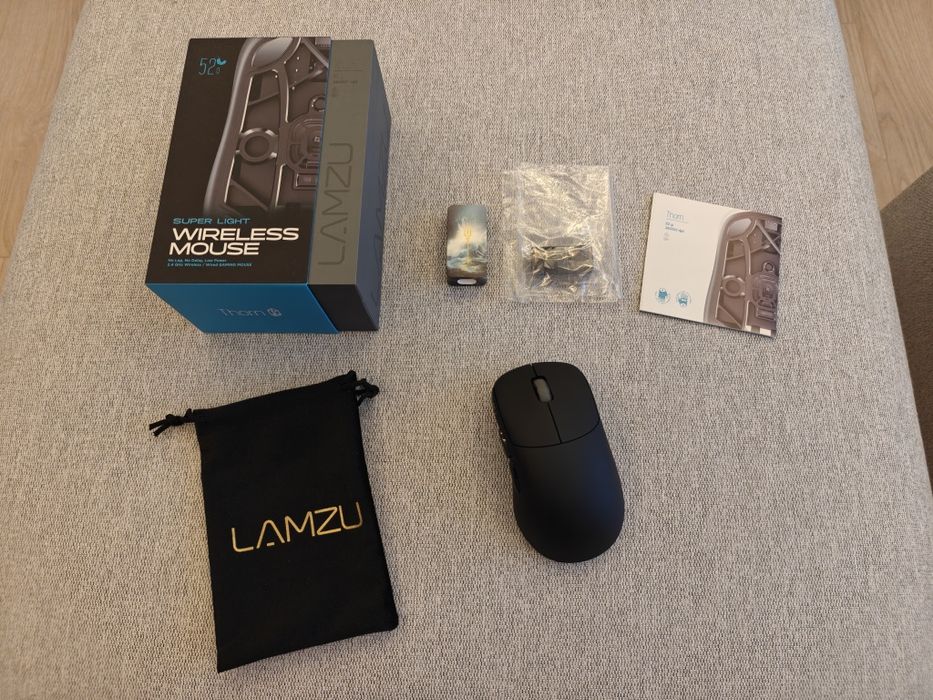 Myszka Lamzu Thorn + Odbiornik 8k