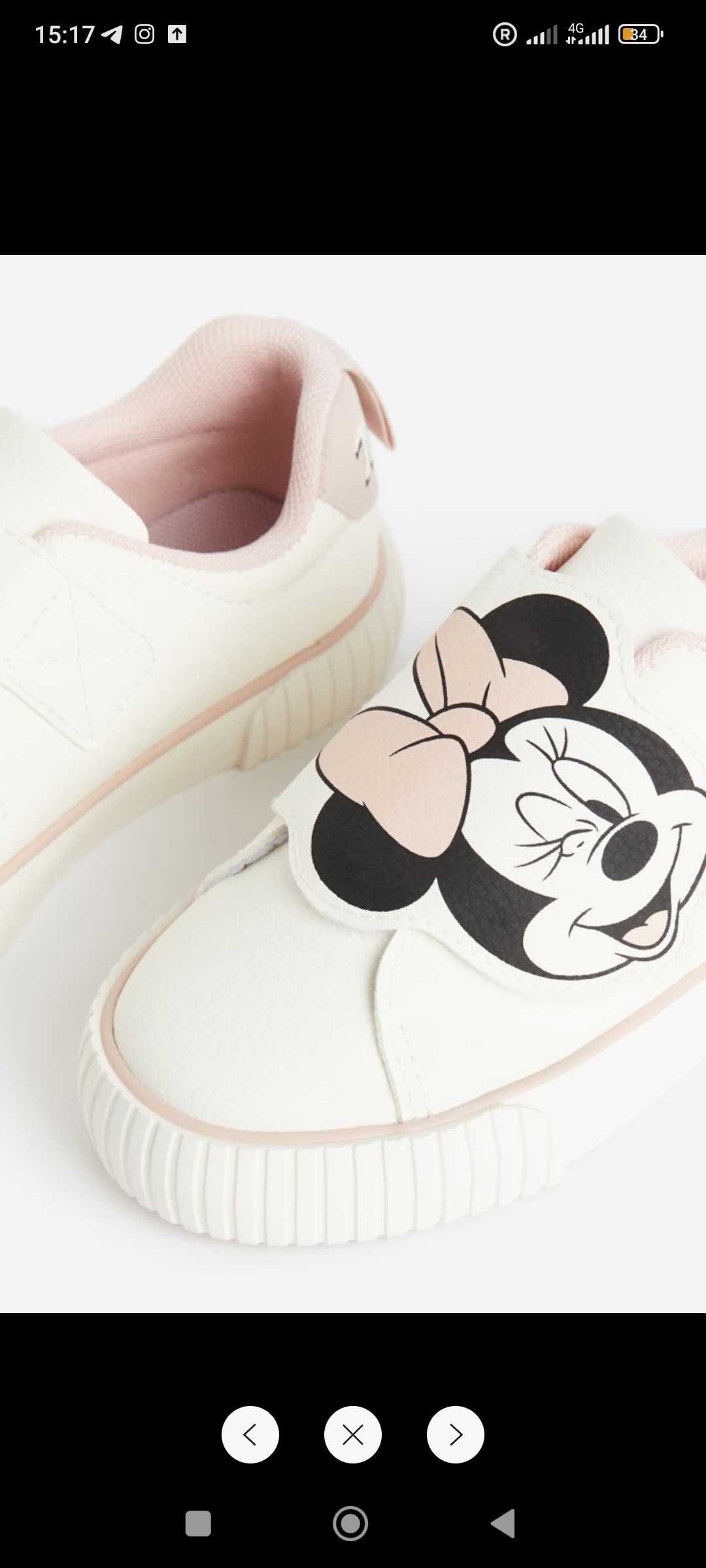 Кеди H&M, Minnie mouse