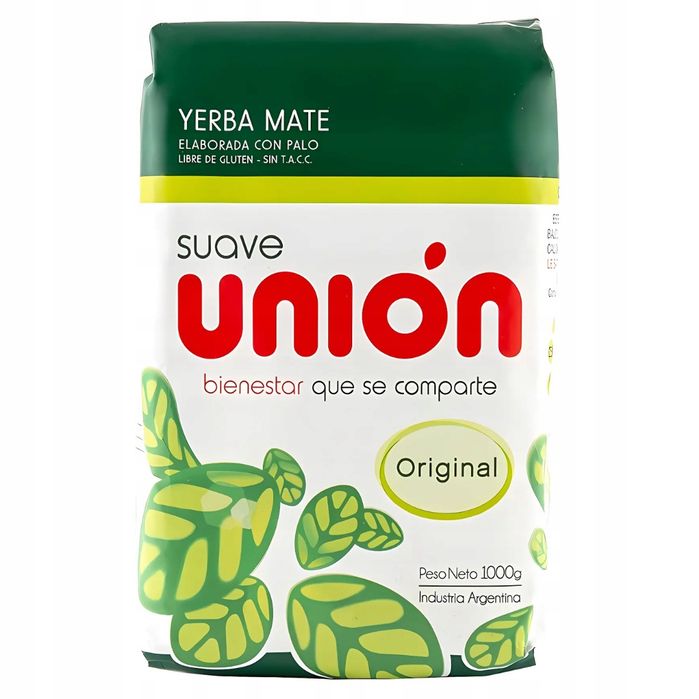 Yerba Mate Union Tradicional Suave Con Palo 1kg 1000g