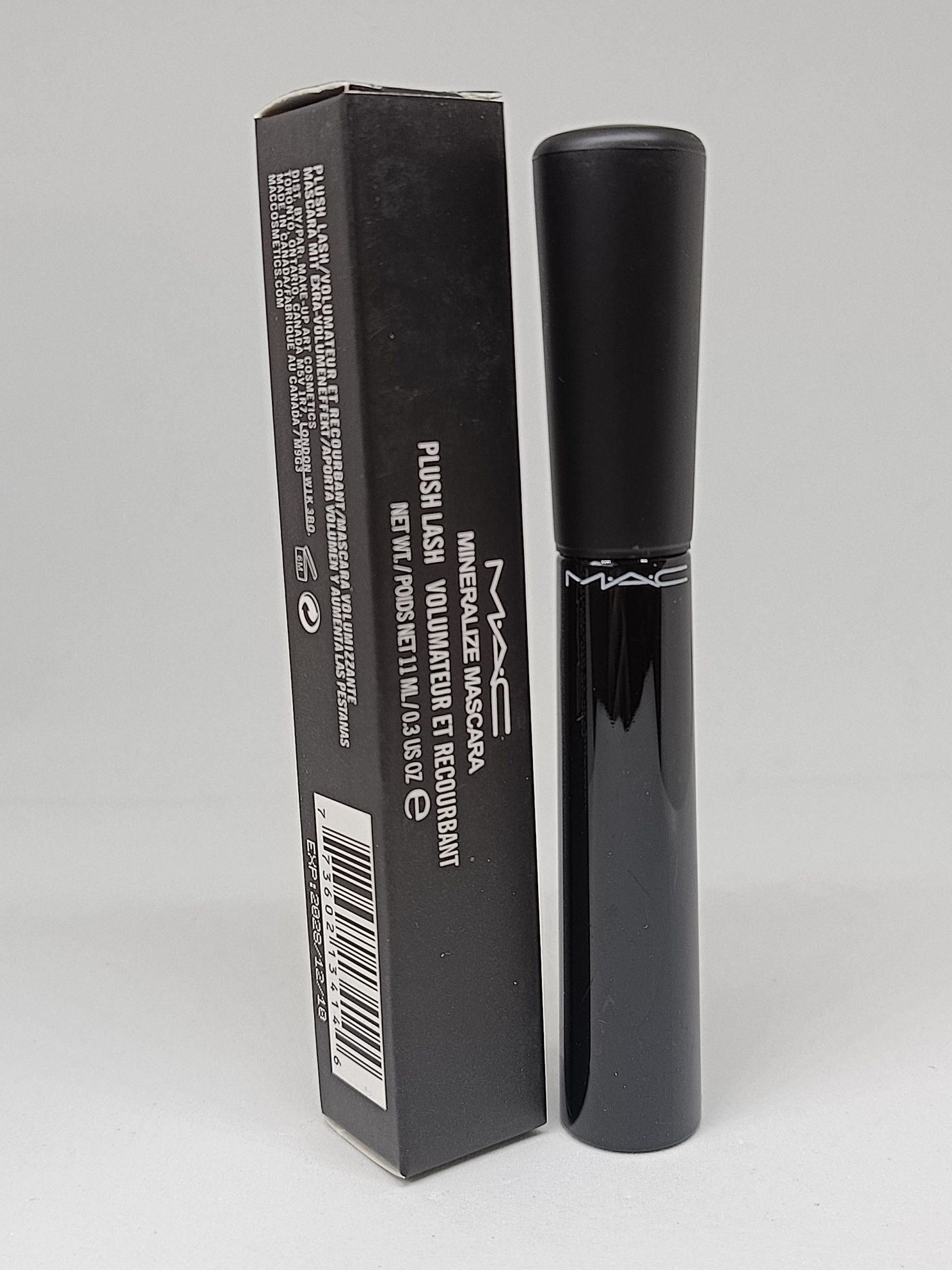MAC Plush Lash tusz do rzęs mineralize 9g czarny