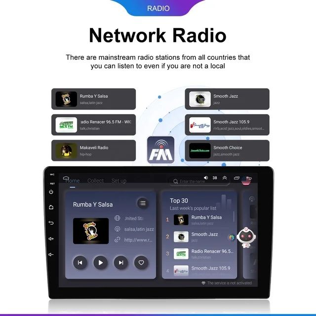 Rádio android 13 9 polegadas CARPLAY WIFI GPS 4/64GB 8-CORE Novo