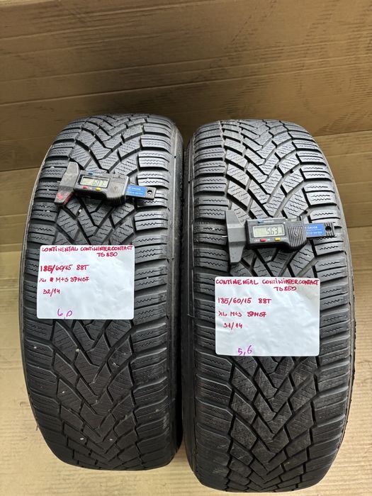 185/60R15 88T CONTINENTAL CONTIWINTERCONTACT TS850 opona zimowa 3pmsf