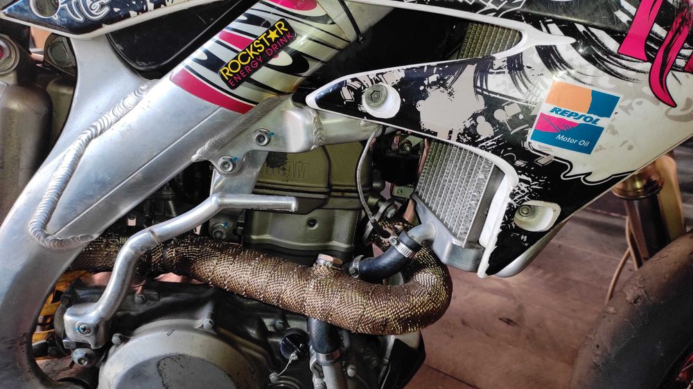 Honda CRF 450 R prawdziwe Supermoto = wyjątkowa adrenalina