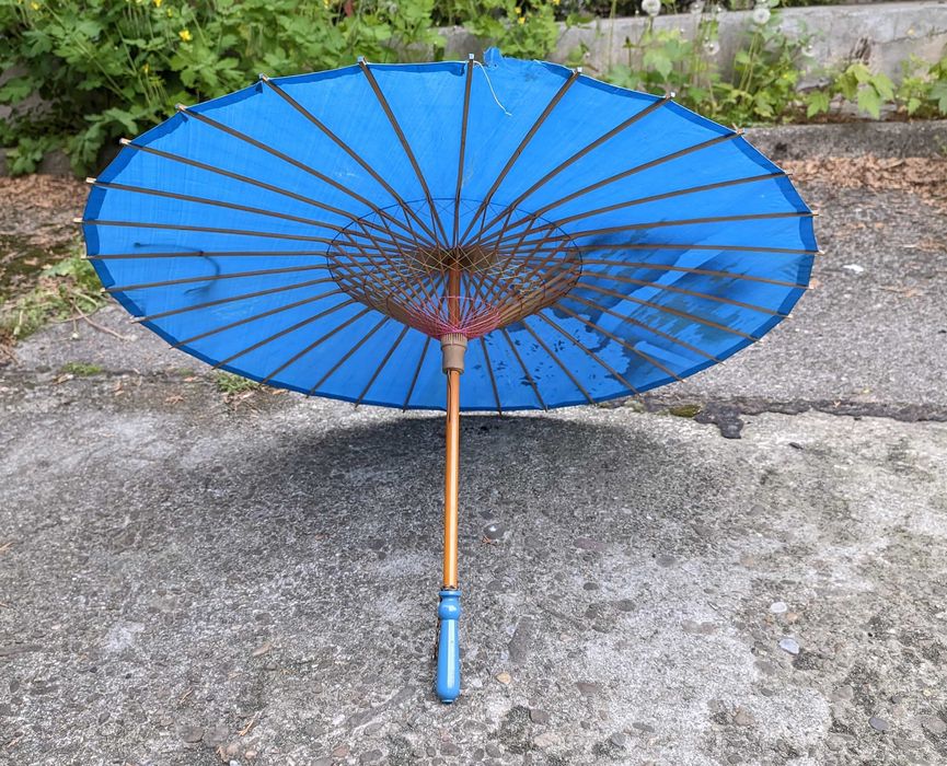 Stara PARASOLKA japońska chińska rekwizyt vintage retro dekoracja
