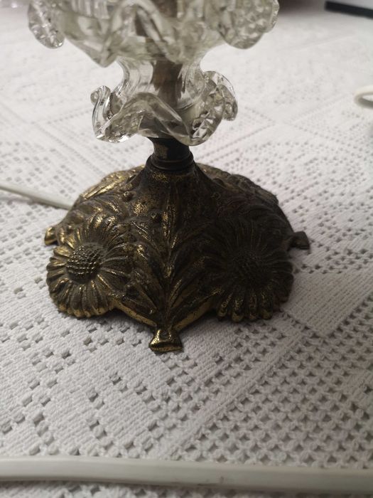 candeeiro de mesa de cabeceira vintage