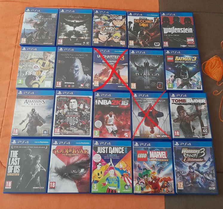 Jogos PS4 (Preços na Descrição)